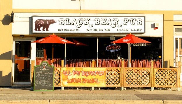 Black Bear Pub | 1125 OConnor Dr, East York, ON M4B 2T5, Canada | Phone: (416) 752-5182