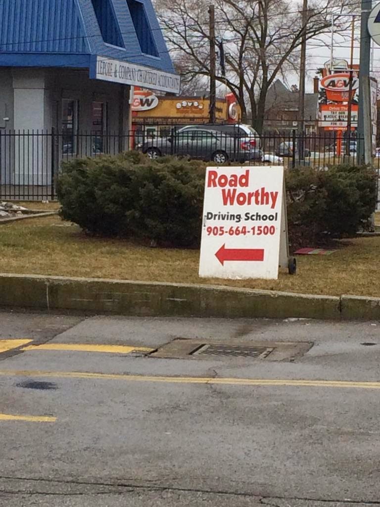 Road Worthy Driving School | 141 Hamilton Regional Rd 8 #6, Stoney Creek, ON L8G 5C1, Canada | Phone: (905) 664-1500