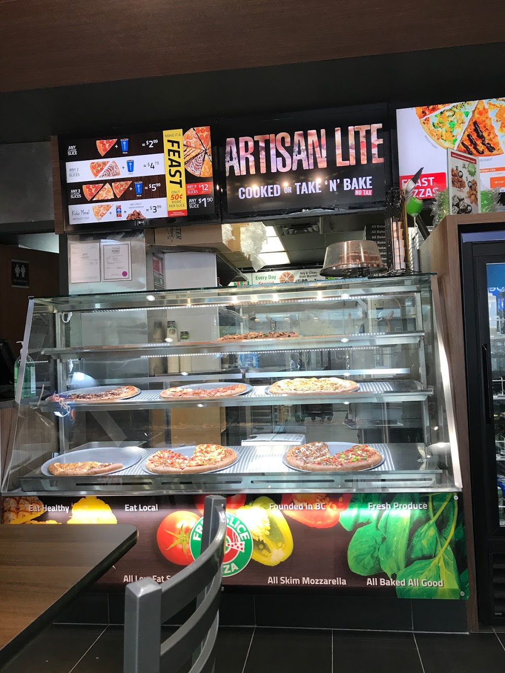 Freshslice Pizza | 498 SW Marine Dr, Vancouver, BC V5X 0C4, Canada | Phone: (604) 630-0030