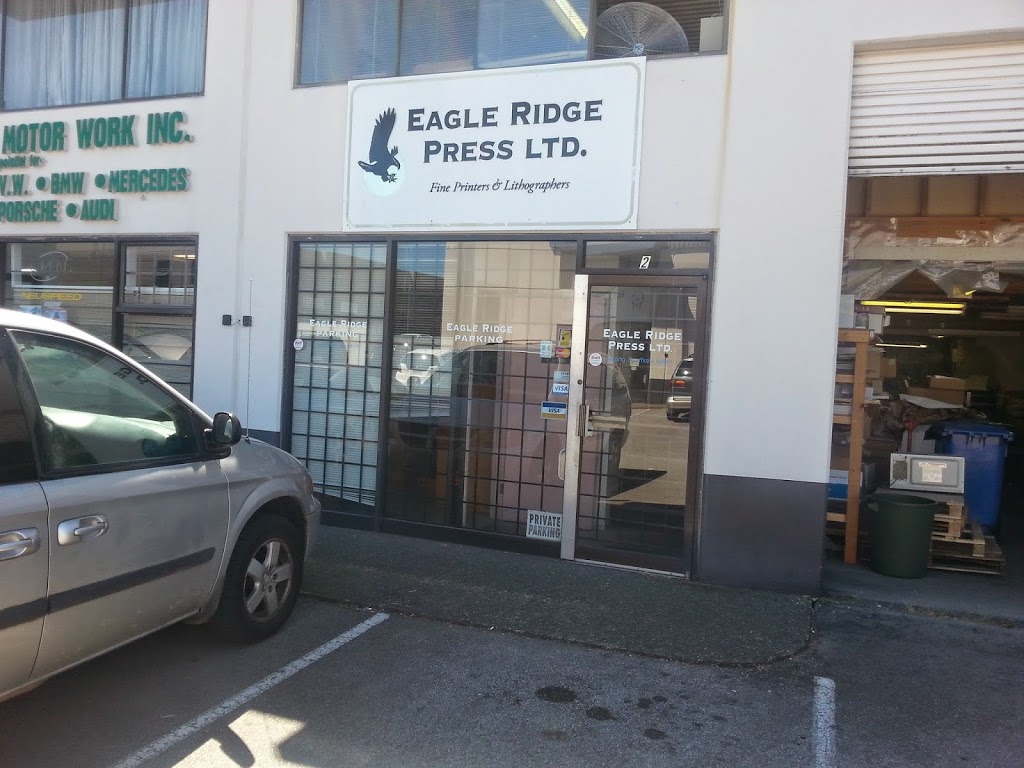 Eagle Ridge Press Ltd | 12840 Bathgate Way #2, Richmond, BC V6V 1Z4, Canada | Phone: (604) 273-3725