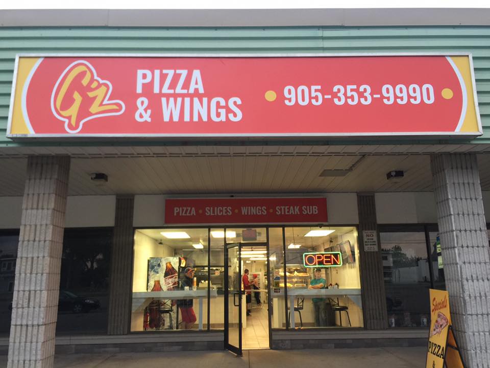 Gz Pizza & Wings | 6175 Dunn St, Niagara Falls, ON L2G 2P4, Canada | Phone: (905) 353-9990
