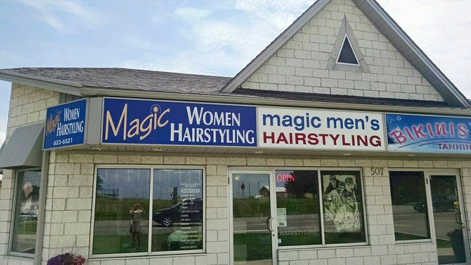 Magic Mens & Womens Hairstyling | 507 Main St, Cambridge, ON N1R 5S7, Canada | Phone: (519) 623-6521
