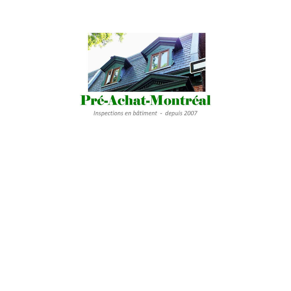 Pré-Achat-Montréal Inc. | 820 Rue de Fribourg, Laval, QC H7K 3X4, Canada | Phone: (514) 583-7233