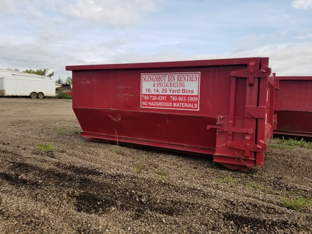 Sling Shot Bin Rentals Inc | 54023 Range Rd 280, Spruce Grove, AB T7X 3V4, Canada | Phone: (780) 907-7825