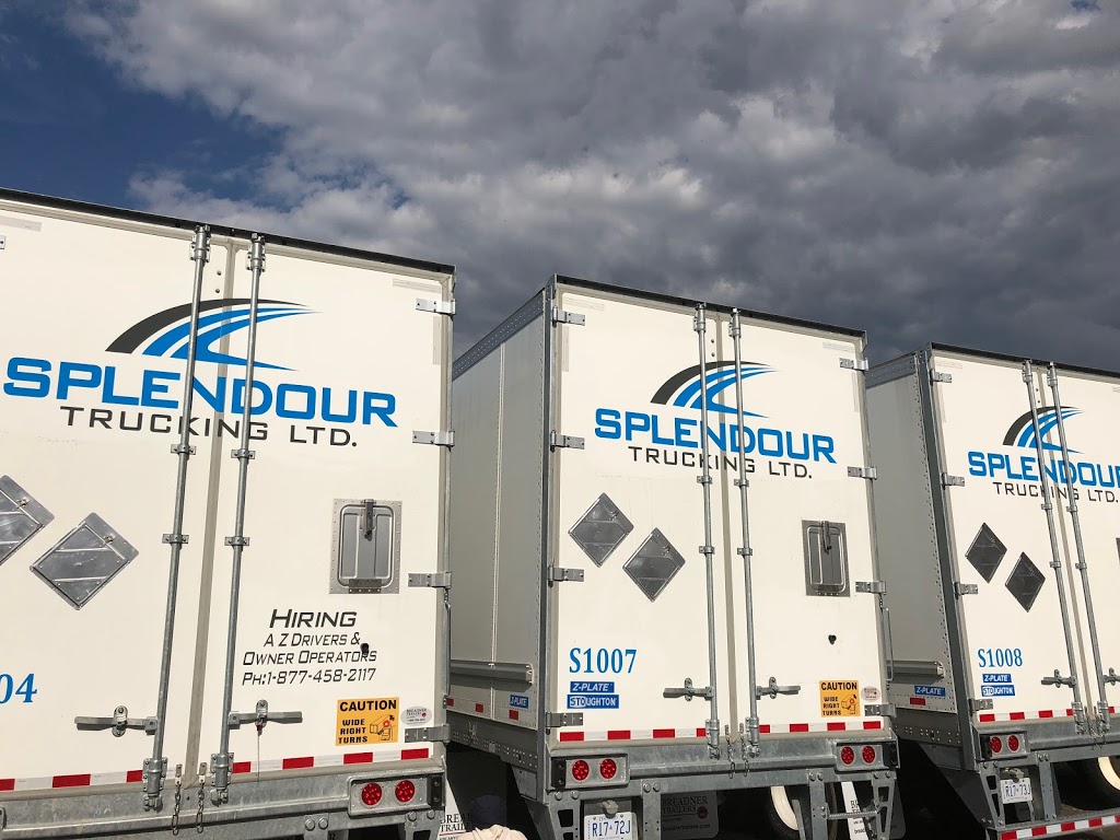 SPLENDOUR TRUCKING LTD | 13790 Airport Rd, Caledon East, ON L7C 2W4, Canada | Phone: (877) 458-2117
