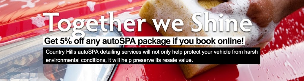Country Hills AutoSPA | 20 Freeport Landing NE, Calgary, AB T3J 5H6, Canada | Phone: (403) 516-5269