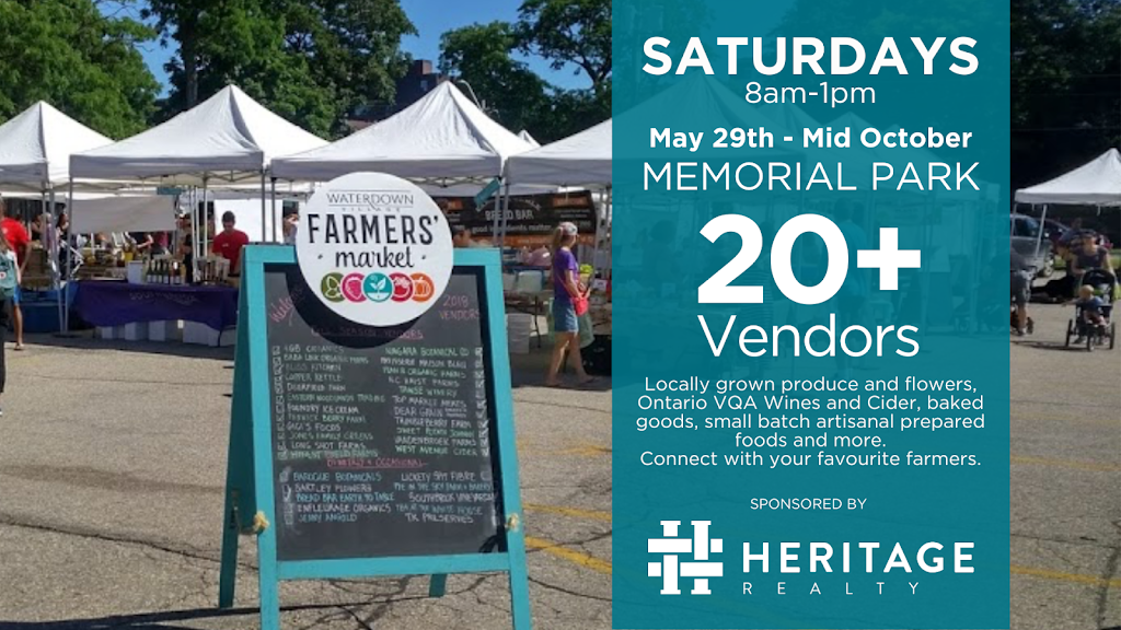 Waterdown Farmers Market | 200 Hamilton St N, Waterdown, ON L0R 2H0, Canada | Phone: (289) 260-6841