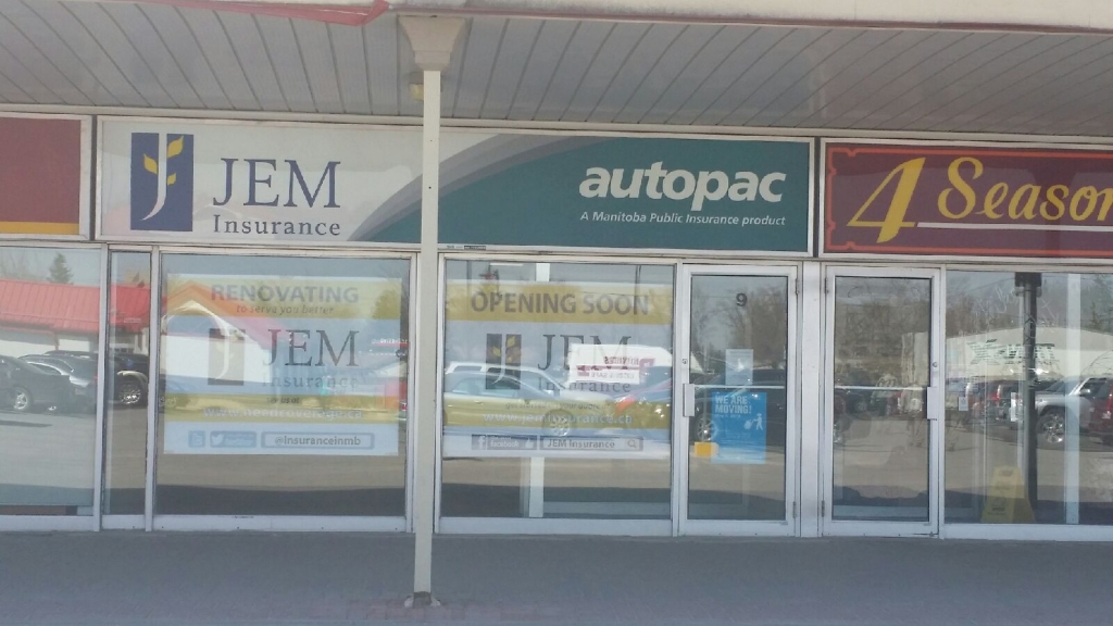 JEM Insurance | 9-35 Lakewood Blvd, Winnipeg, MB R2J 2M8, Canada | Phone: (204) 415-9512