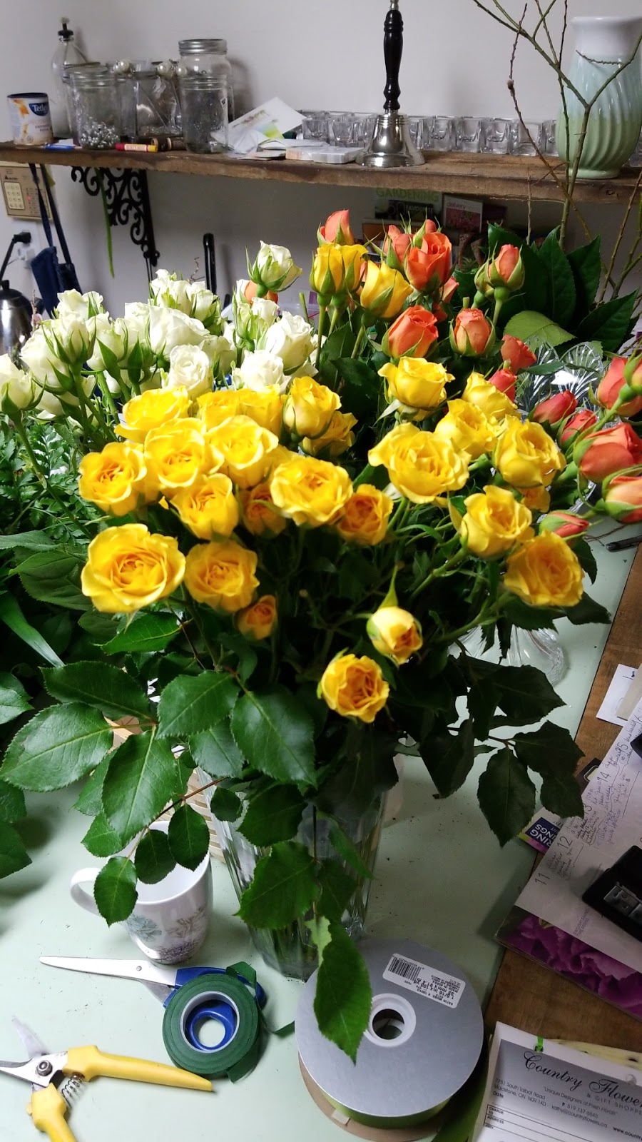Country Flower and Gift Shoppe | 7751 S Talbot Rd, Maidstone, ON N0R 1K0, Canada | Phone: (519) 737-6843