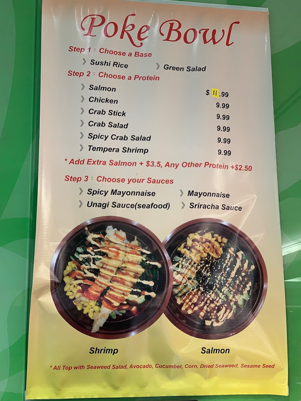 Umi Sushi & Teriyaki - Kitchener | Fairview Park Mall, 2960 Kingsway Dr, Kitchener, ON N2C 1X1, Canada | Phone: (519) 896-8930