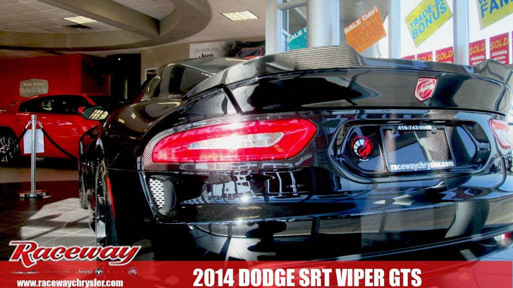 Raceway Chrysler Dodge Jeep Ram Fiat Ltd. | 150 Rexdale Blvd, Etobicoke, ON M9W 1P6, Canada | Phone: (416) 743-9900