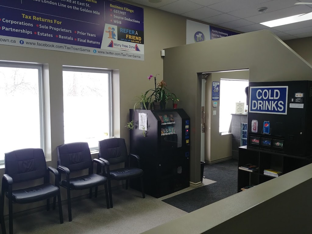 Tax Town Accounting Services | 1630 London Line, Sarnia, ON N7T 7H2, Canada | Phone: (519) 542-0828