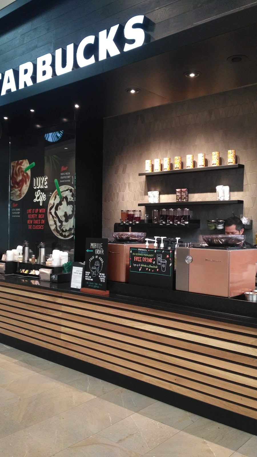 Starbucks | Premium Outlet Collection at EIA 1 Airport Collection Way 200, Leduc, AB T0C 0V0, Canada