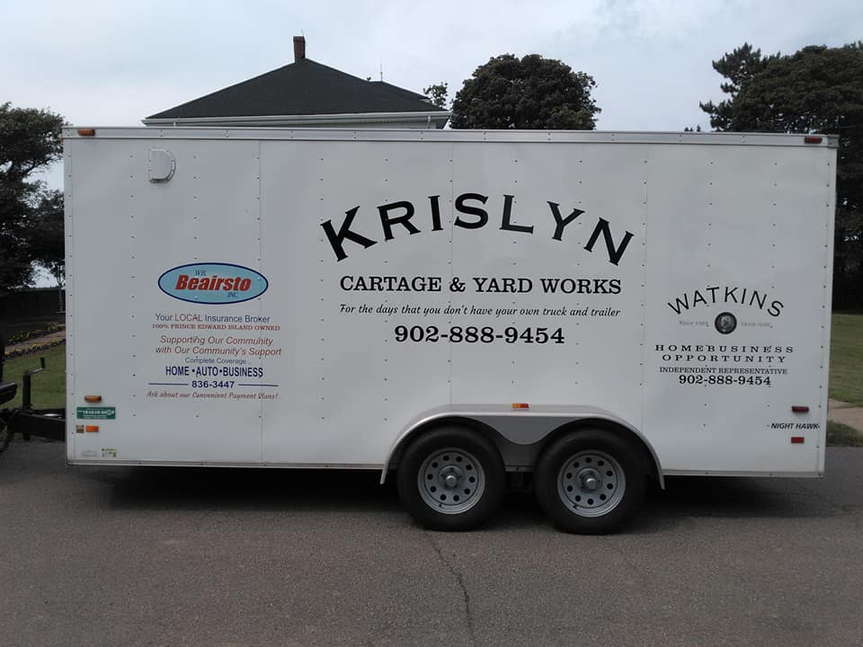Krislyn Cartage and Yardworks | 243 PE-20, Kensington, PE C0B 1M0, Canada | Phone: (902) 888-9454