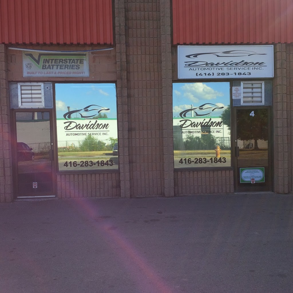Davidson Automotive Service inc | 6505 Kingston Rd, Scarborough, ON M1C 1L5, Canada | Phone: (416) 283-1843