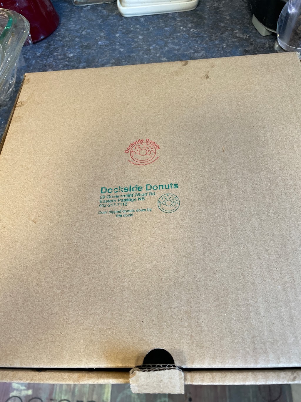 Dockside donuts | 99 Government Wharf Rd Trlr 1, Eastern Passage, NS B3G 1M4, Canada | Phone: (902) 217-7112