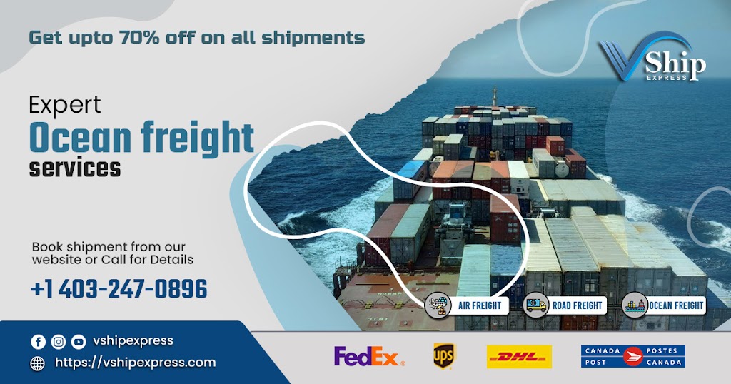 VShip Express International | 5005 Dalhousie Dr NW Unit 175, Calgary, AB T3A 5R8, Canada | Phone: (403) 247-0896