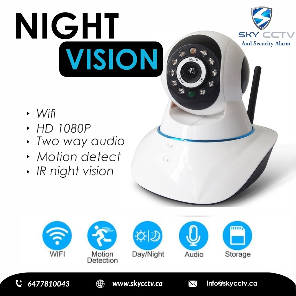 Sky CCTV and Security Alarm | Surveillance Camera | 794 Wesley Dr, Oshawa, ON L1H 7X7, Canada | Phone: (647) 766-1222