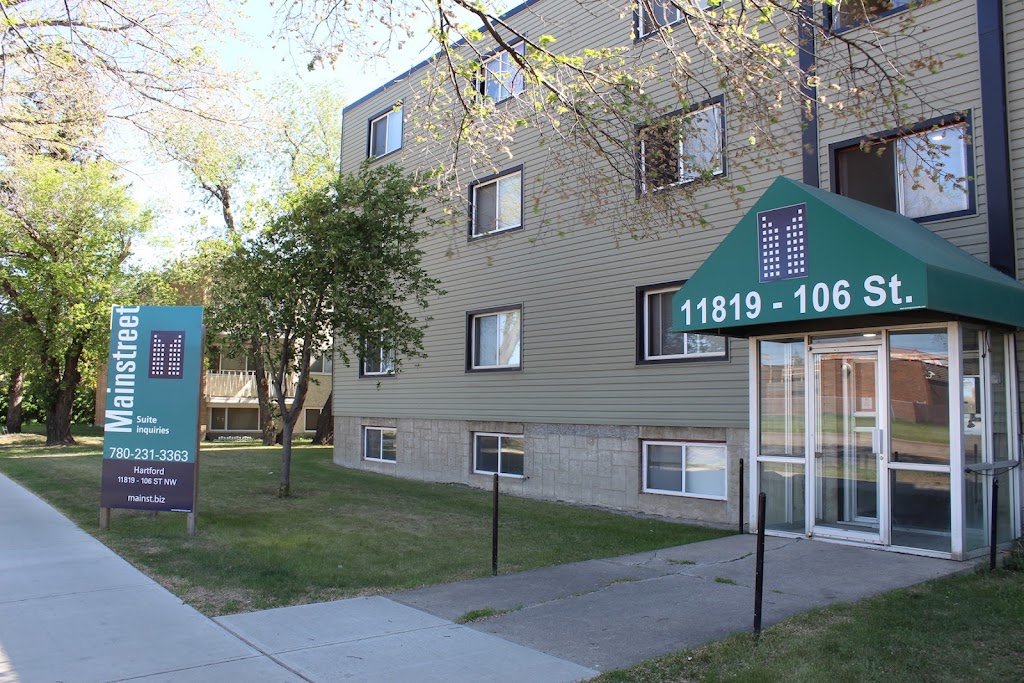 Hartford Apartments | 11819 106 St, Edmonton, AB T5G 2R3, Canada | Phone: (780) 242-8740