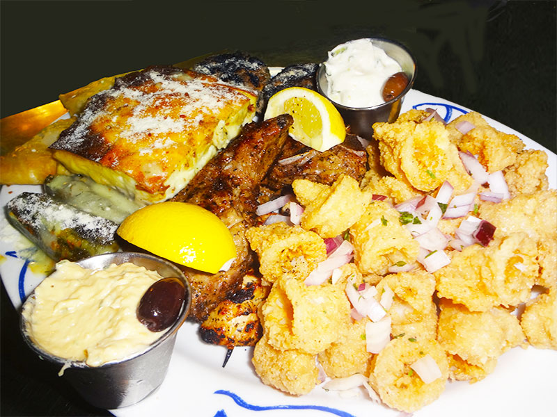 Kisamos Taverna | 3420 Moncton St, Richmond, BC V7E 3A2, Canada | Phone: (604) 277-5626
