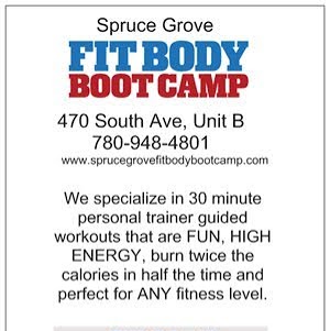 Fit Body Boot Camp | 470 South Ave Unit B, Spruce Grove, AB T7X 2E9, Canada | Phone: (780) 948-4801
