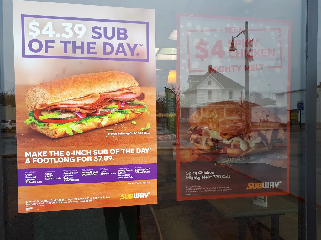 Subway | 230 Main St W, Port Colborne, ON L3K 3V5, Canada | Phone: (905) 835-0200