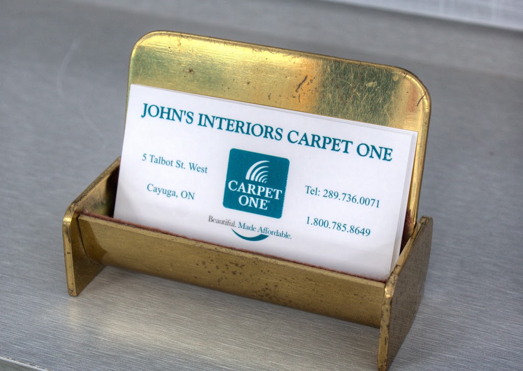 Johns Interiors Carpet One | 5 Talbot St W, Cayuga, ON N0A 1E0, Canada | Phone: (289) 736-0071