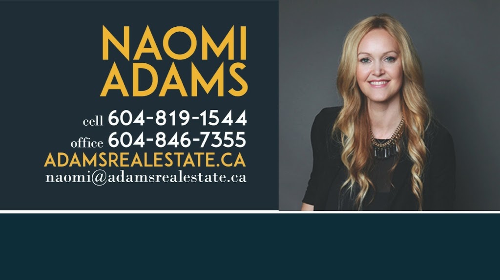 Naomi Adams | 7075 Vedder Rd #102, Chilliwack, BC V2R 0X9, Canada | Phone: (604) 819-1544