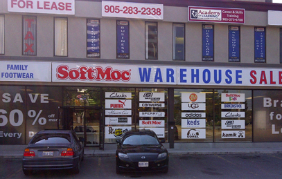 softmoc warehouse locations