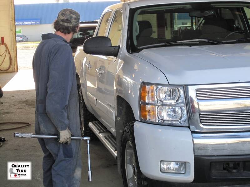 Quality Tire Service | 120 McDonald St, Regina, SK S4N 5W3, Canada | Phone: (306) 721-0113