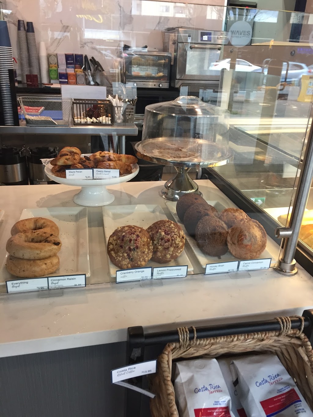 Waves Coffee House - Kingsway | 4250 Kingsway #1, Burnaby, BC V5H 4T7, Canada | Phone: (604) 428-9283
