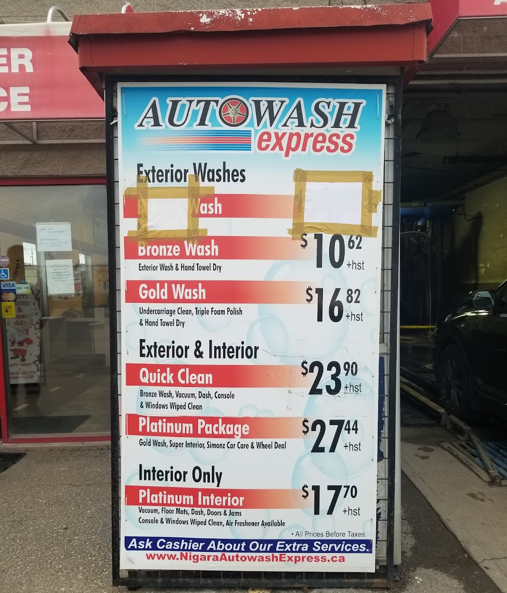 Autowash Express Car Wash | 4060 Montrose Rd, Niagara Falls, ON L2H 1J9, Canada | Phone: (905) 356-8000