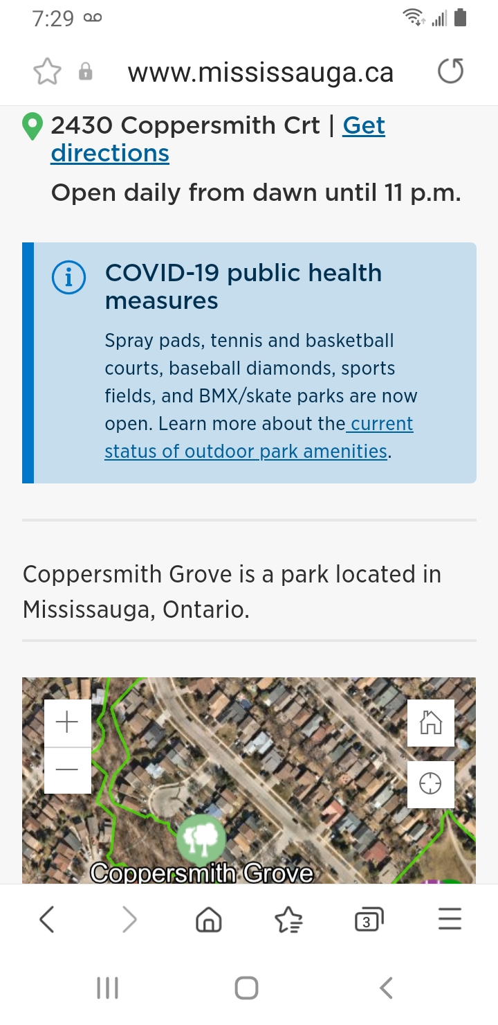 The real Coppersmith Park | 2390 Coppersmith Ct, Mississauga, ON L5L 3B5, Canada | Phone: (416) 258-7199