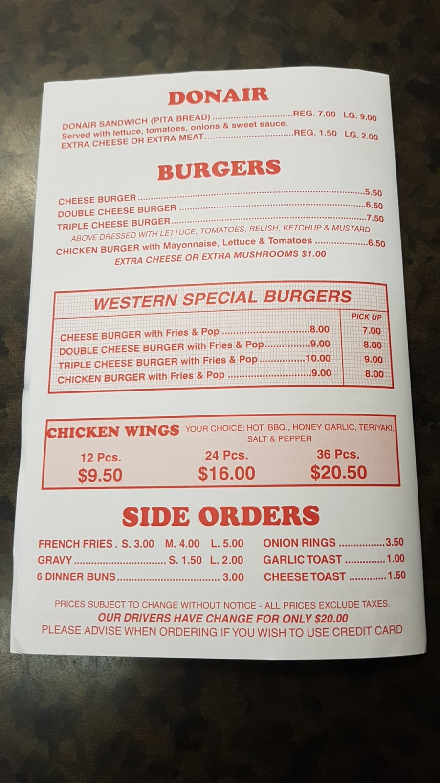 Western Style Chicken & Pizza | 5320 8 Ave SE, Calgary, AB T2A 3P6, Canada | Phone: (403) 273-1895