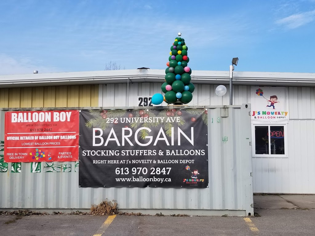 Js Novelty & Balloon Depot | 111 Centre St, Belleville, ON K8N 4W8, Canada | Phone: (613) 970-2847