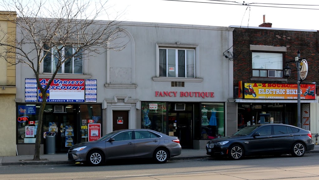 Fancy Boutique | 2853 Lake Shore Blvd W, Etobicoke, ON M8V 1H8, Canada | Phone: (416) 259-8651