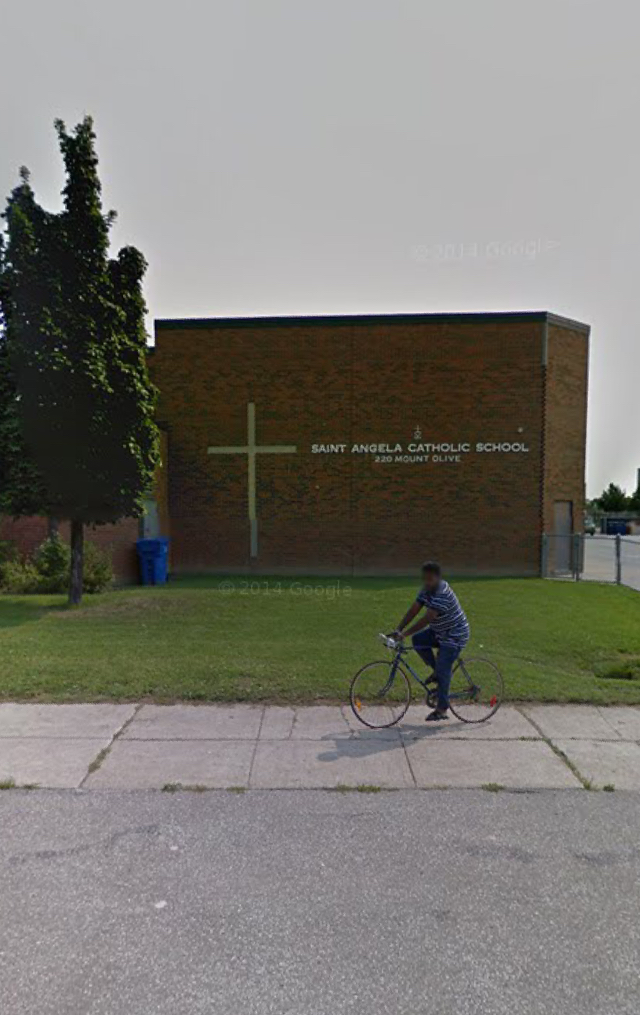 Saint Angela Catholic School | 220 Mt Olive Dr, Etobicoke, ON M9V 3Z5, Canada | Phone: (416) 393-5361