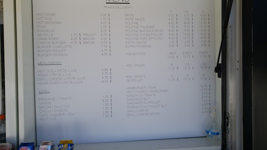 Cantine la CHARLOTTE INC... | 39 Avenue de Venise O, Venise-en-Québec, QC J0J 2K0, Canada | Phone: (514) 909-3457