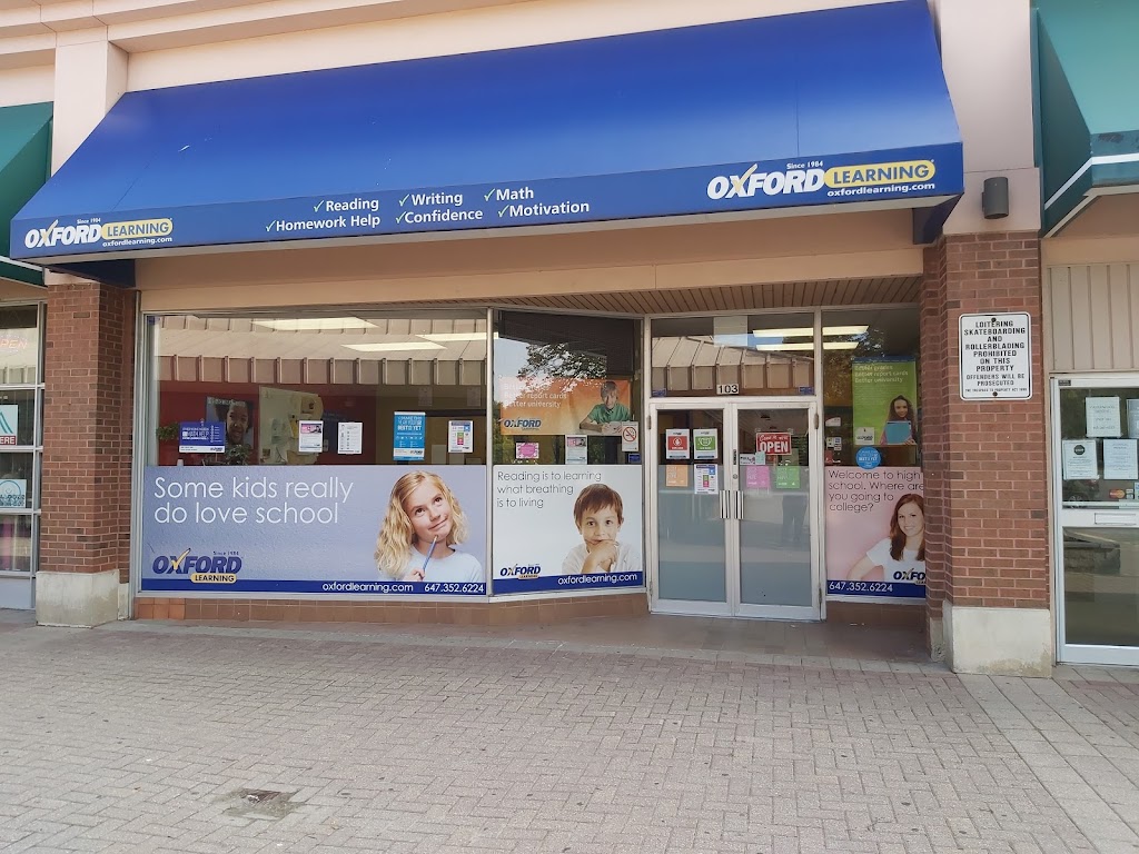 Oxford Learning Scarborough Bluffs | Shopping Centre, 103 Guildwood Pkwy, Scarborough, ON M1E 1P1, Canada | Phone: (647) 490-3506