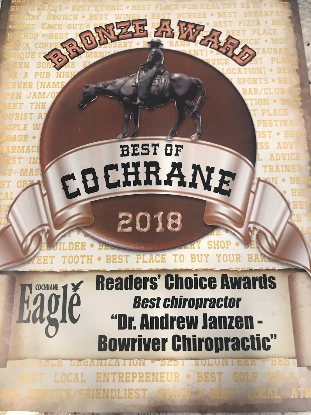 Bow River Chiropractic | 6 214 Grande Blvd, Cochrane, AB T4C 2G4, Canada | Phone: (403) 932-1060