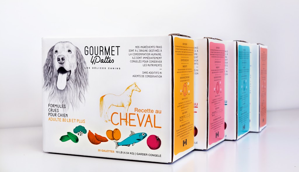 Raw Dog Food Montreal Quebec Gourmet 4 Pattes | 188 Rue Sutton, Delson, QC J5B 1X3, Canada | Phone: (514) 466-1920