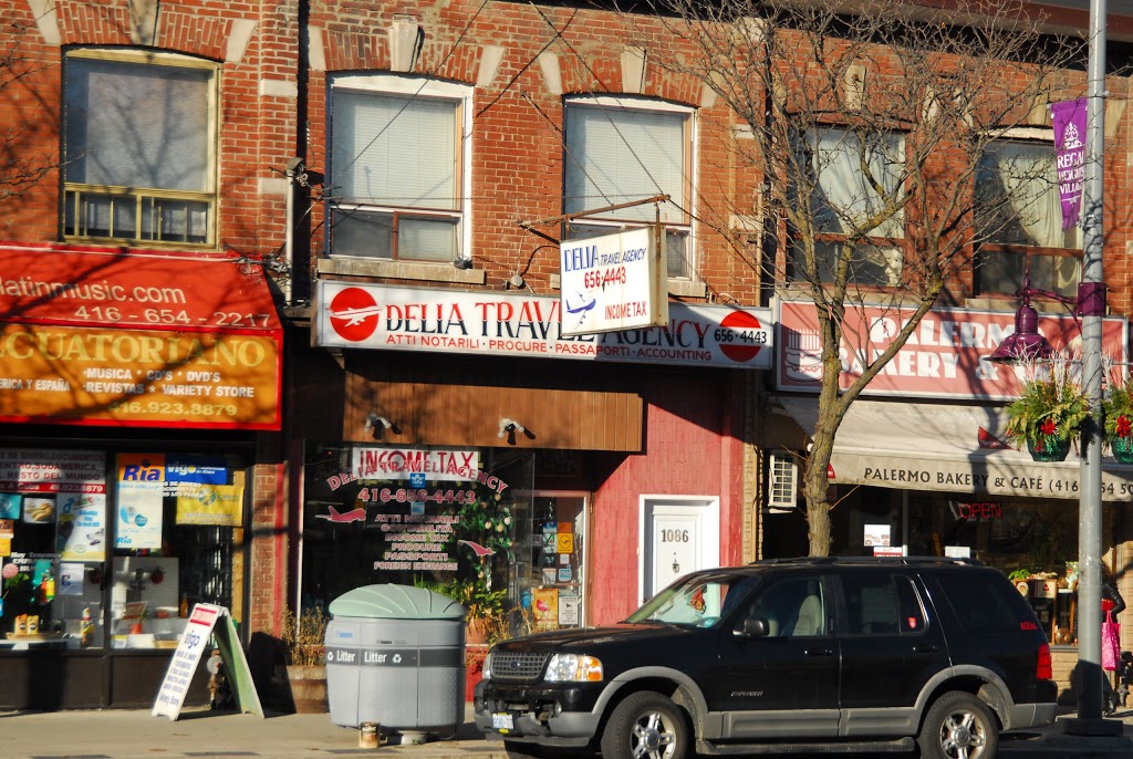 Delia Travel Agency | travel agency | 1088 St Clair Ave W, Toronto, ON M6E 1A7, Canada | 4166564443 OR +1 416-656-4443