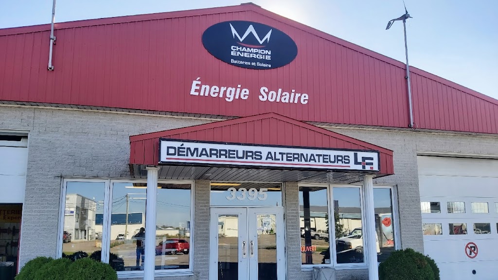 Batteries Champion Énergie Solaire | 3395 Rue de lÉnergie suite 202, Jonquière, QC G7X 0J6, Canada | Phone: (418) 695-5411