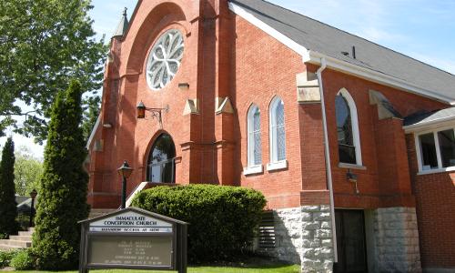 Immaculate Conception Church | 50 Well St, Stratford, ON N5A 4L7, Canada | Phone: (519) 271-2434