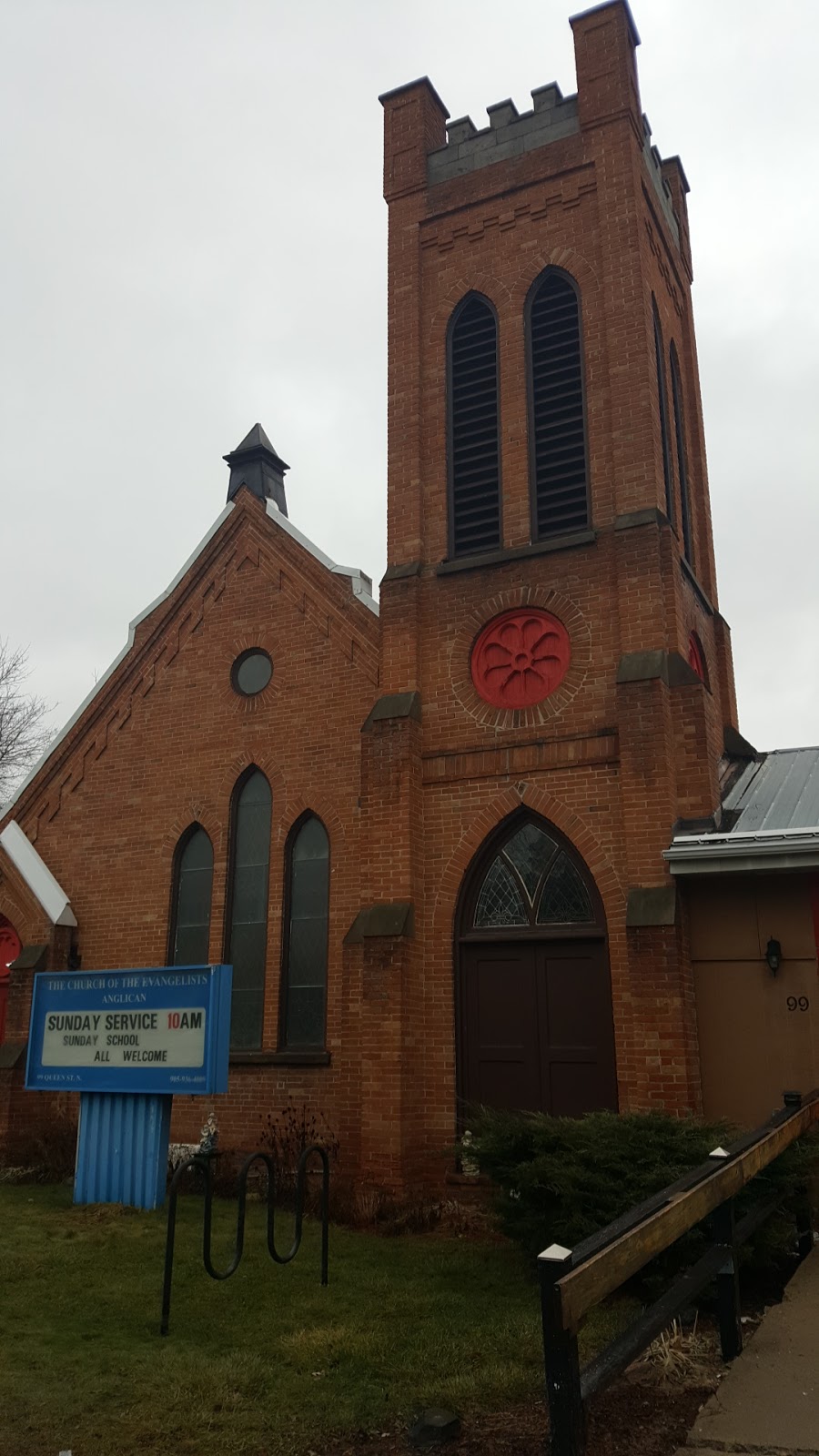 Church of the Evangelists | 99 Queen St N, Tottenham, ON L0G 1W0, Canada | Phone: (905) 936-4089
