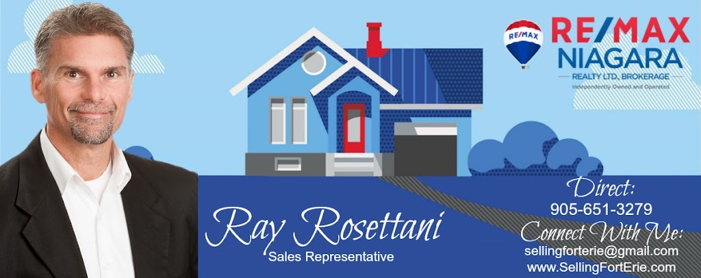 Ray Rosettani - RE/MAX Niagara Realty | 170 Central Ave, Fort Erie, ON L2A 3S7, Canada | Phone: (905) 651-3279