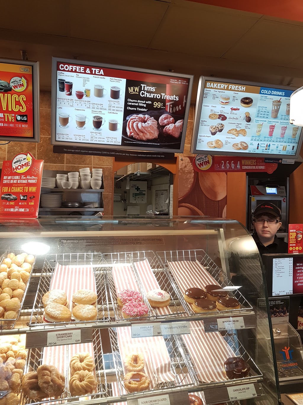 Tim Hortons | 1341 Upper James St, Hamilton, ON L9C 3B3, Canada | Phone: (905) 318-0056