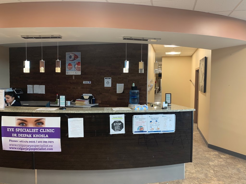 Eye Specialist Clinics | Deerfoot Medical Centre, 971 64 Ave NE #215, Calgary, AB T2E 7P4, Canada | Phone: (403) 474-0025