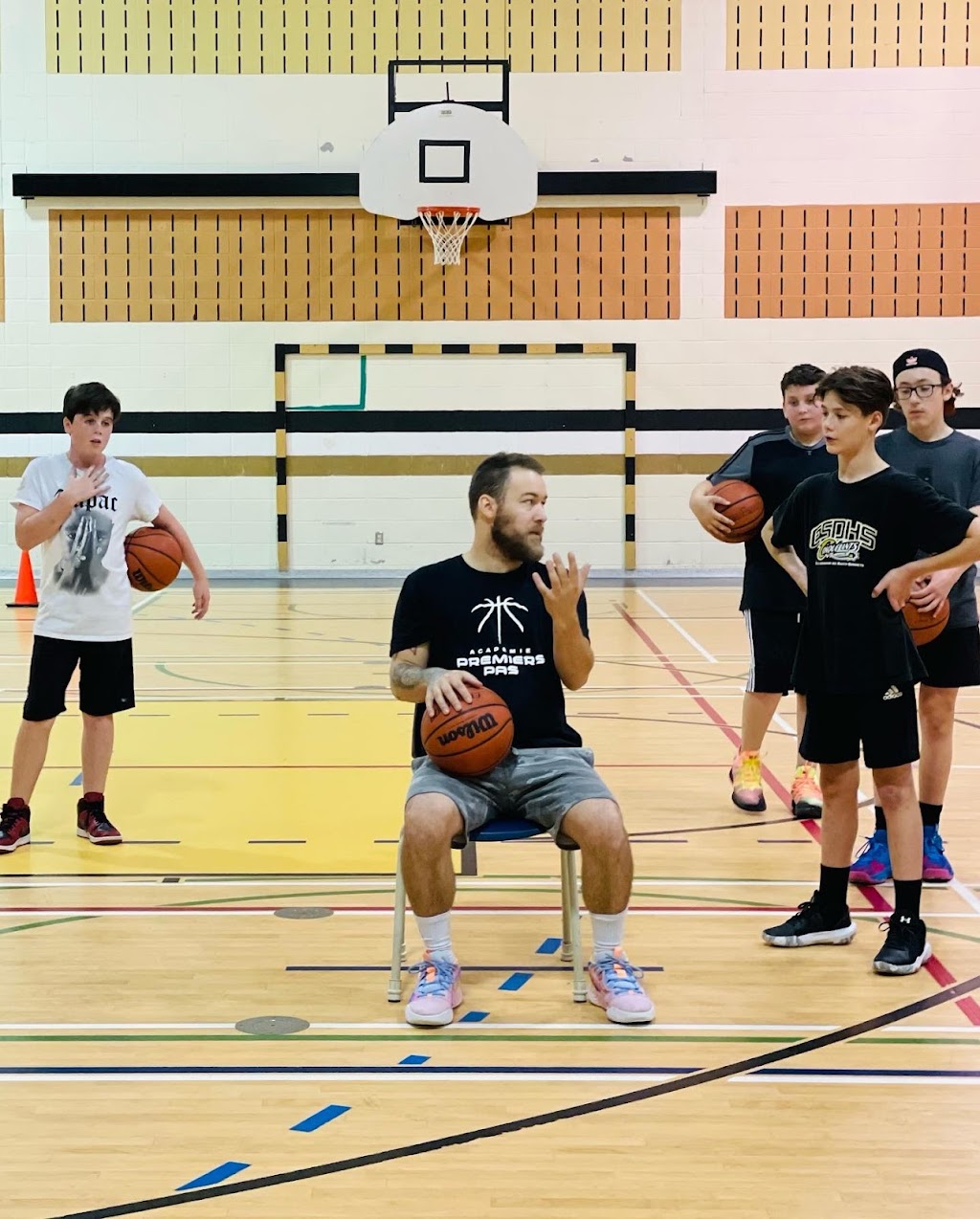 Académie basket Premiers pas | 12 Rue Chapelain, Saint-Lin - Laurentides, QC J5M 1N8, Canada | Phone: (450) 560-8858
