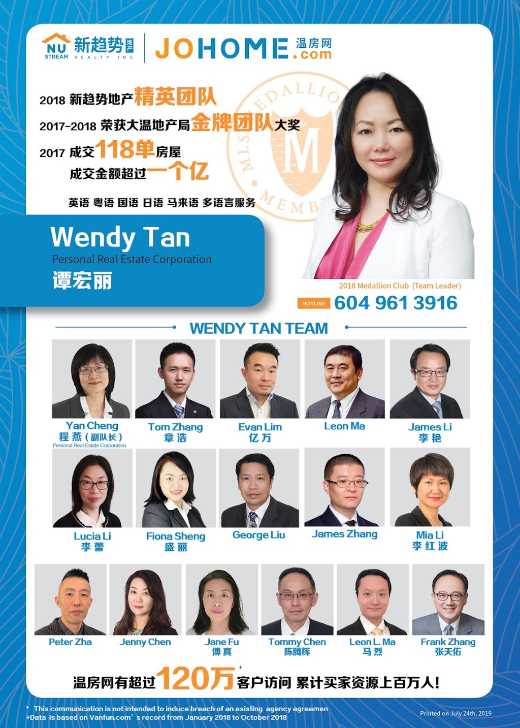 Wendy Tan PREC* | real estate agency | 100 4555 Kingsway Burnaby, Burnaby, BC V5H 4T8, Canada | 6049613916 OR +1 604-961-3916
